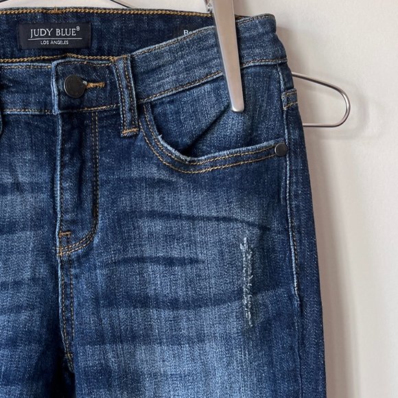 Gently Worn, but Lovingly Cared For, Judy Blue Boot Cut Jeans Style# JB8235DK - Picture 7 of 14